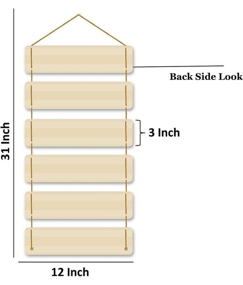 LCUPR Wood Wall Sculpture Multi - Pack of 1 view 2