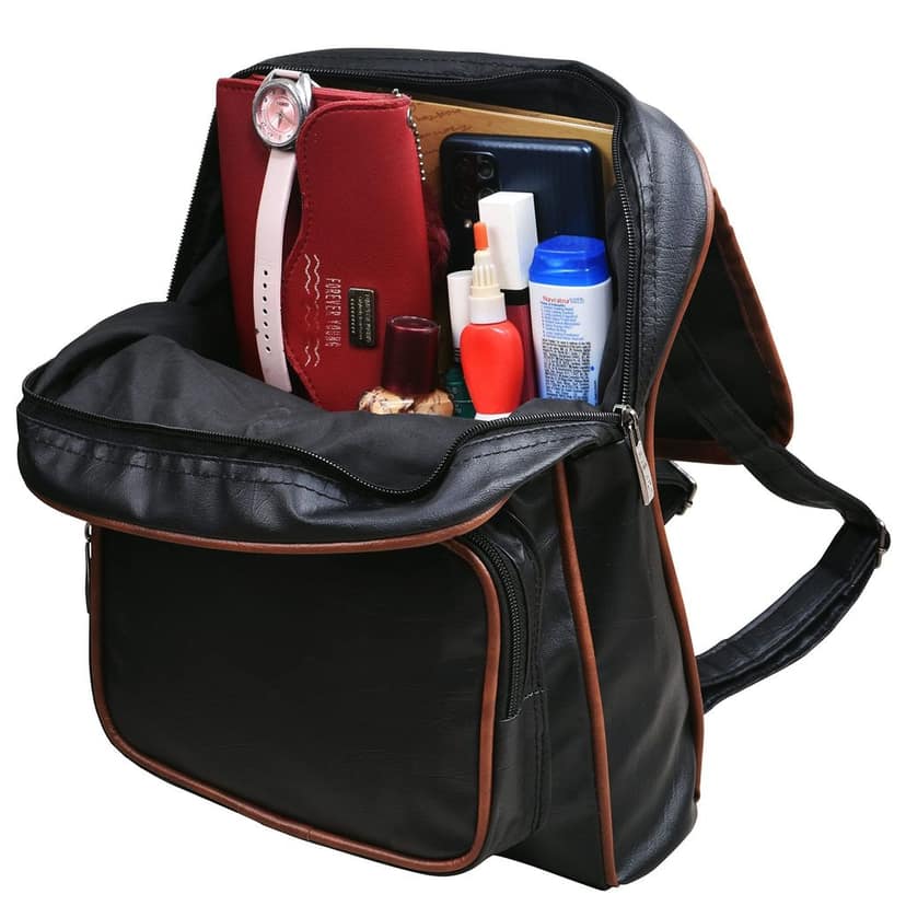 Faux Leather College, Office, Travel Purse/Shoulder For Women & Girls New BP01 view 4
