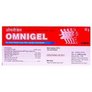 Omnigel Gel 50 Gms