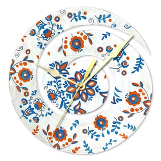 Scandinavian Art on Spiral Clock DIY Kit by Penkraft