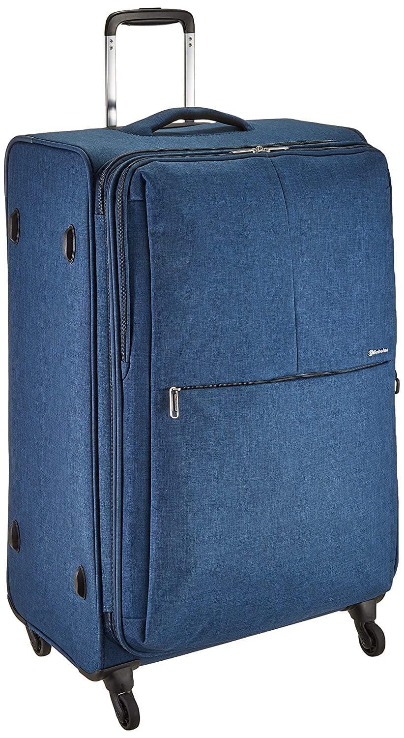 ECHOLAC Polyester 15 inch 81 cms Blue Softsided Check-in Luggage (CT807)
