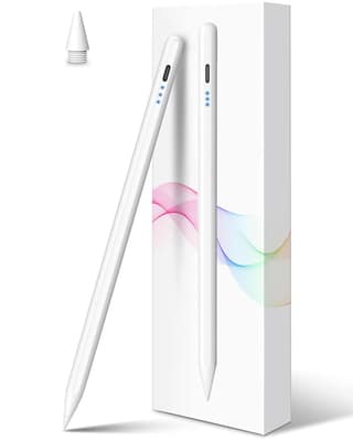 Vaku iPad Apple Pencil 2nd Generation Upgraded Stylus Pen, iPencil Pro with USB-C, Palm Rejection & Tilt Sensitivity for iPad 9th, 10th, 11th, 6th, 7th, 8th Gen, Air, Mini 3, 4, 5, M2, M3, iPad Pro 11", 12.9", M4