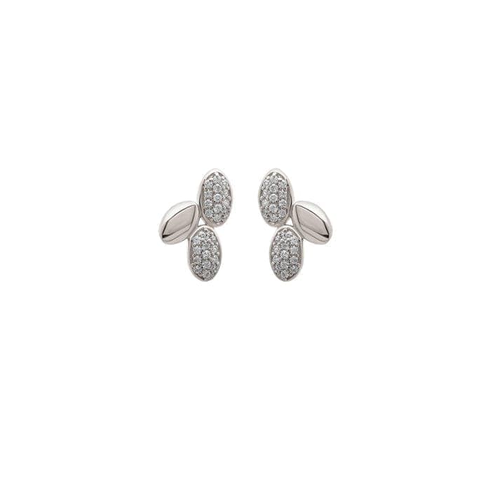 Silver Jasmine Earrings