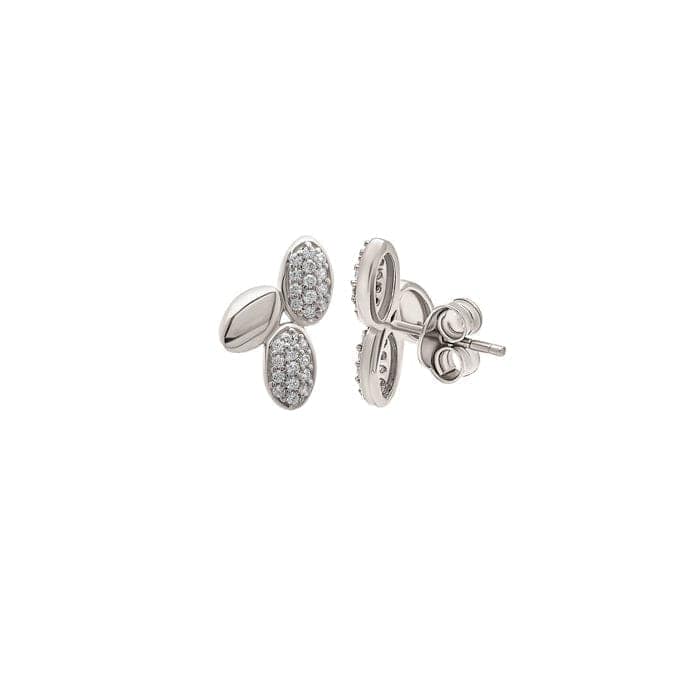 Silver Jasmine Earrings view 5