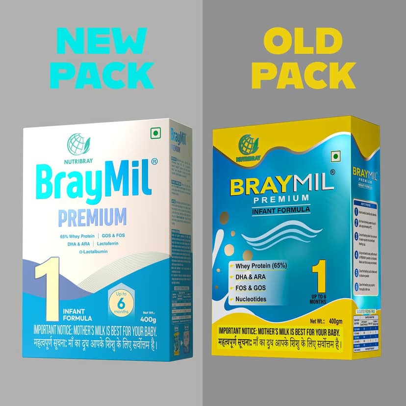 Braymil Premium Infant Formula 1 for Up to 6 Months Powder