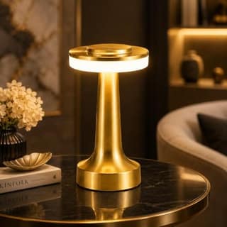 Lamp Type-C Charging 1500mAh Battery,3 Color Dimmable Touch Control Lamp,Lamps for Home Decor and Bedroom, Living