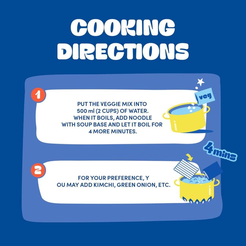 OTOKI Jin Ramen Korean Style Instant Noodles Mild Flavor 120g, Vegetarian, Pack of 1, The Product of Korea (Imported) view 4