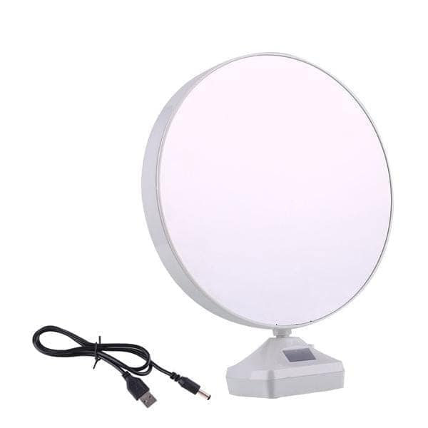 Plastic 2 in 1 Mirror Come Photo Frame with Led Light view 3
