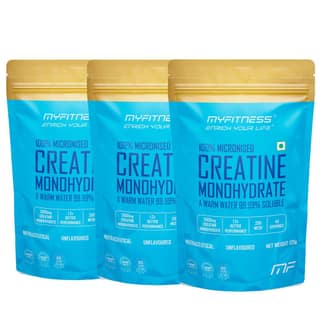 Myfitness Creatine Powder | Pure Micronised Creatine Monohydrate | Pre Workout For Men & Women | Unflavoured Supplement |