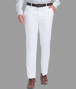 VILLAIN Slim Flat Men's Formal Trouser - Dark Grey ( Pack of 1 )