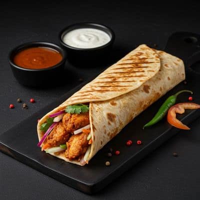 Chicken Rumali Shawarma