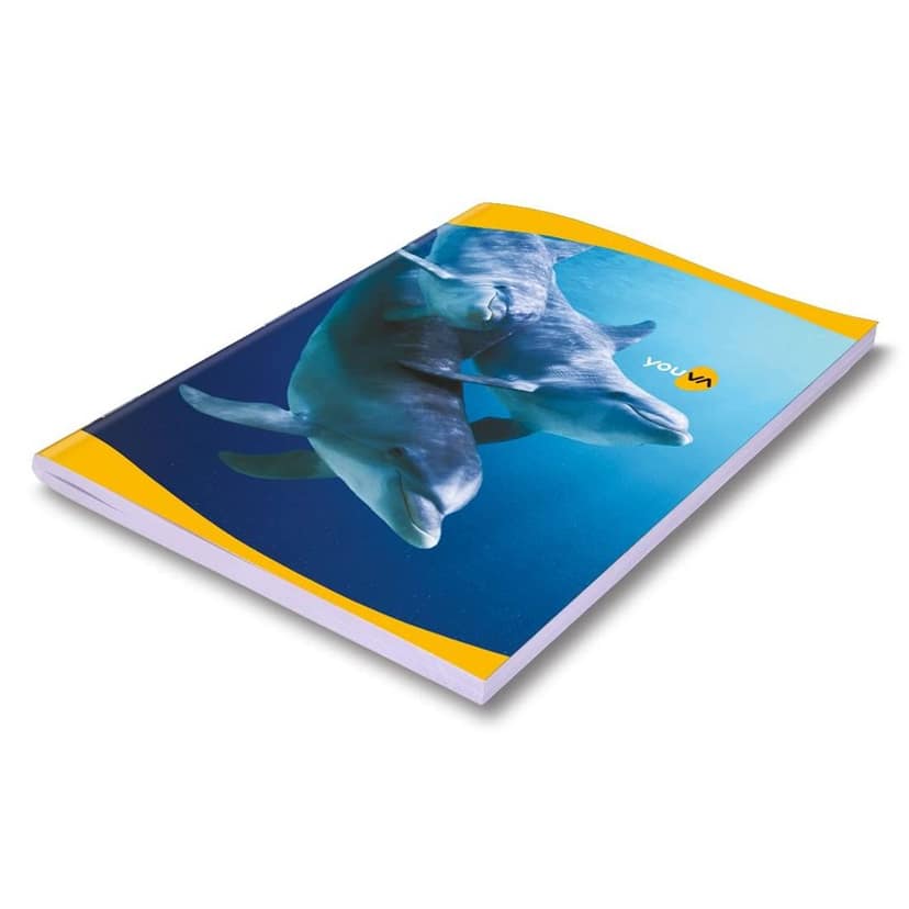 Navneet Youva | Soft Bound Note Book for Students | Jumbo Size 18 cm x 23.5 cm | Unruled | 24 Pages | Pack of 24 view 9