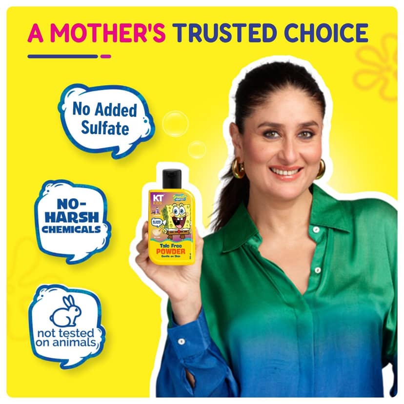 KT Kids Talc-Free Kids Powder – 100ml view 2