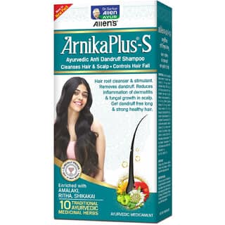 Arnika Plus-S Anti Dandruf Hair and Scalp Cleanser Shampoo (100ml pack of 3)