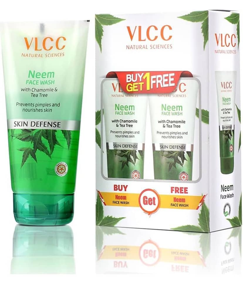 Vlcc Combo Kit , Neem Face Wash & Anti Tan Sunscreen Spf 25 ,150Ml(Pack Of 2) view 2