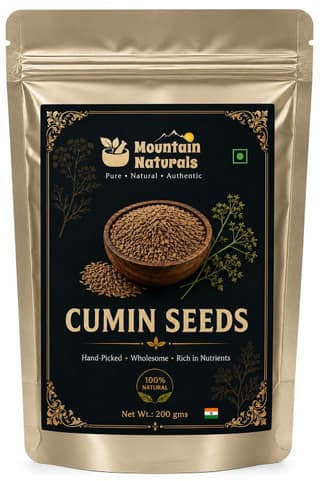 Mountain Naturals Whole Cumin Jeera 200 g