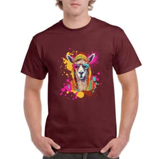 Trishoolin SSHAYU Printed T-Shirt | Design 10200MB | Regular Fit | Crew Neck / Round Neck Half Sleeve | Pack of 1