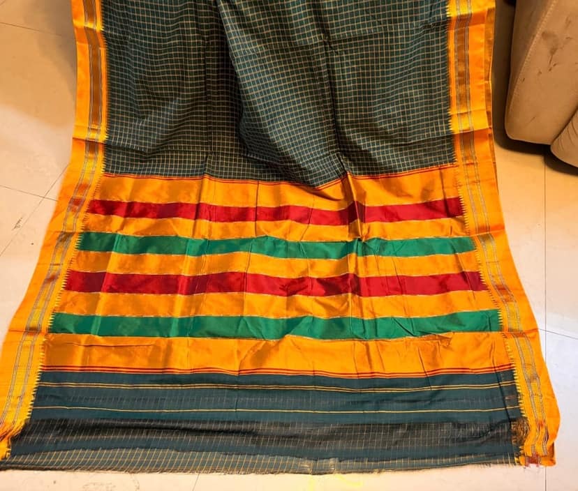 Glamvila Designer Cotton Silk Saree view 5