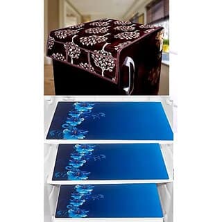 REVEXO Refrigerator Cover (Width: 20 cm, Multicolor) view 2