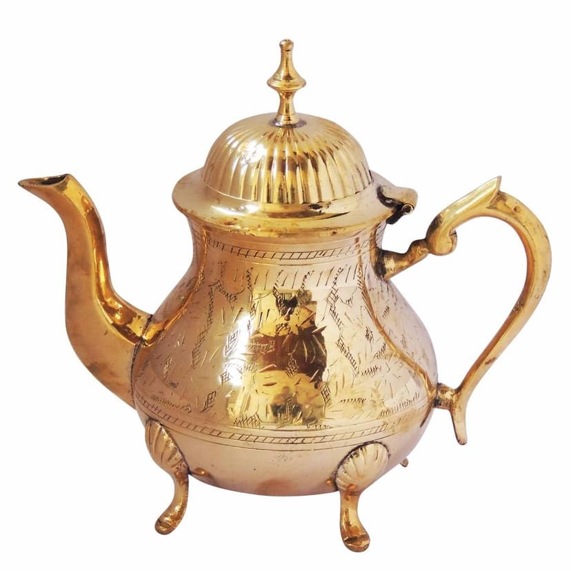 Brass Tea Pot Kettle, 650 Ml (ZMAS274 B) view 3
