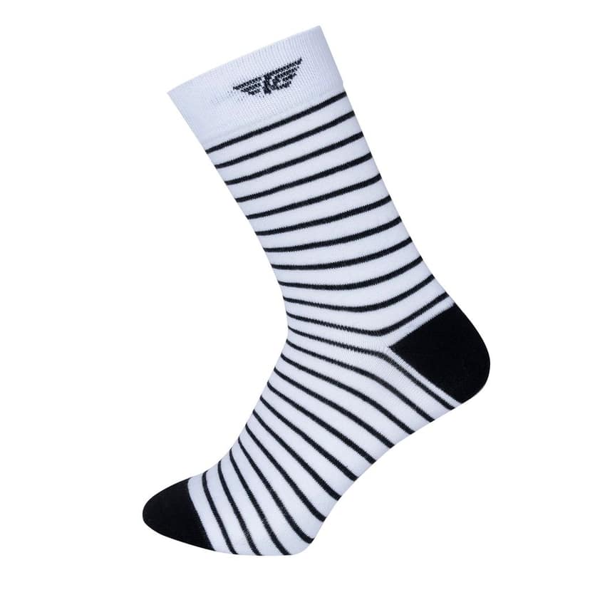 Red Tape Striped Full Length Socks for Men | Pack of 3 view 6
