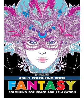 Fantasy- Colouring Book for Adults - Colouring Books for Peace and Relaxation Book
