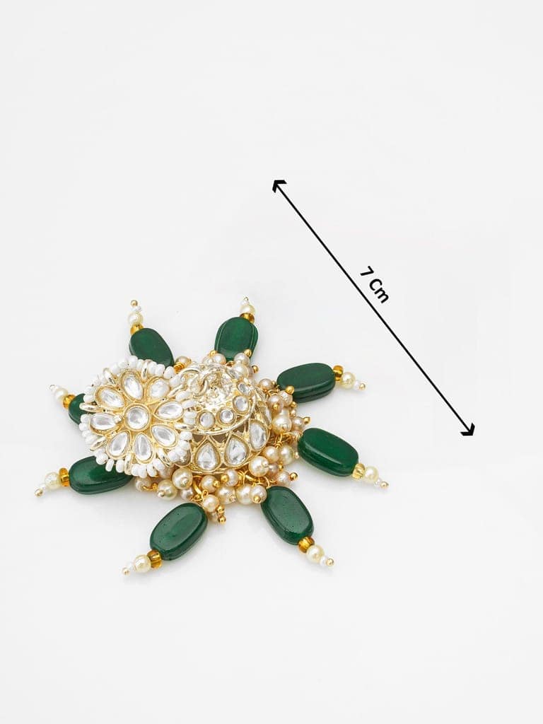 Morison Golden Stud Earrings Effortless Simplicity view 3