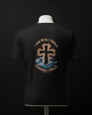 Women "I Can Do All Things Through Christ" Short-Sleeve Tee