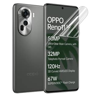 SKINOVITA Premium Glossy Front Screen Protector for Oppo | Ultra-Clear HD Protection & Smooth Touch