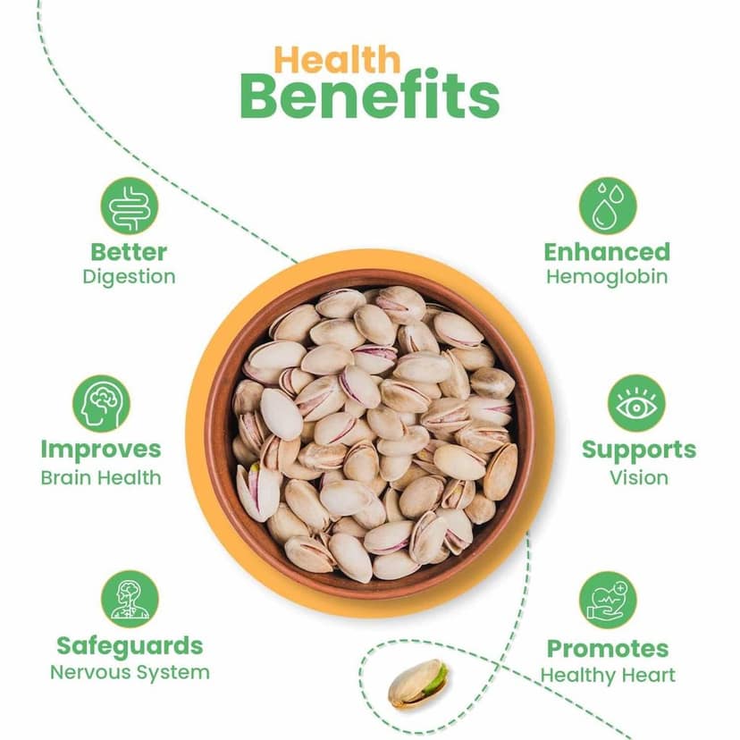Nutraj California Roasted Salted Pistachios 400g view 5