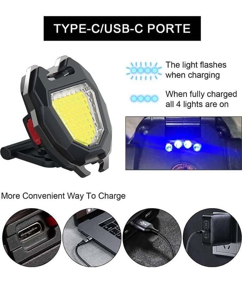 RAMDEV ENTERPRISE 3W Black Emergency Light ( Pack of 1 ) view 2