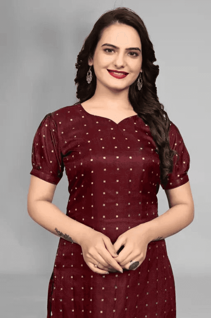 Latest Fashion Kurti for Women, Trendy Designer Ethnic Wear, Elegant Traditional Indian Outfit for Daily Wear, Office, College and Party Wear view 4