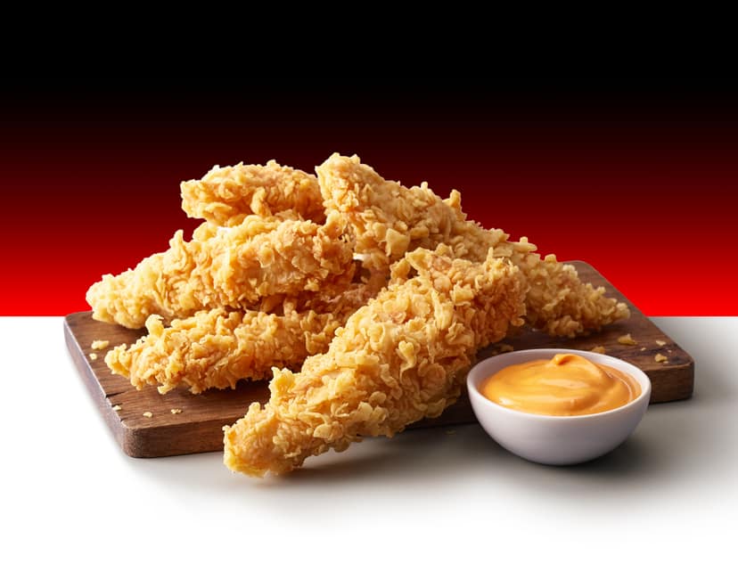 Peri peri chicken strips - 6pc