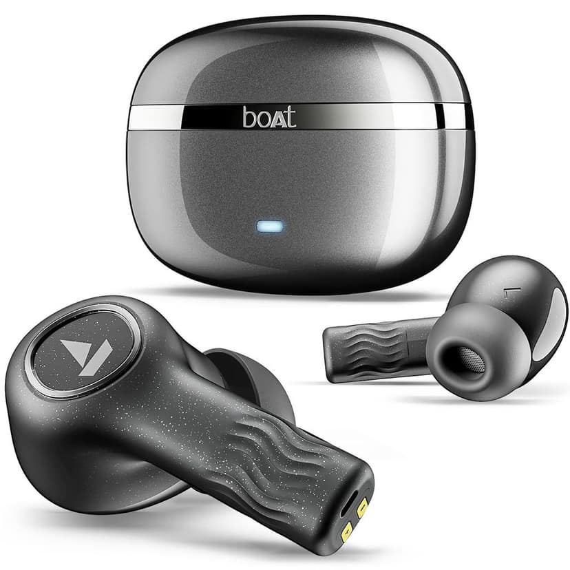 Boat airdopes Nirvana Iris Ear Buds (Crystal Black)