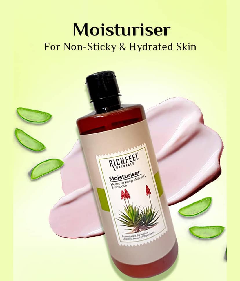 Richfeel Moisturizer Normal Skin Aloe Vera ( 500 gm ) view 2