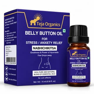 Belly Button Oil for Stress & Anxiety Relief 15 ml | Stress / Anxiety Relief | Supports Relaxation & Sleep