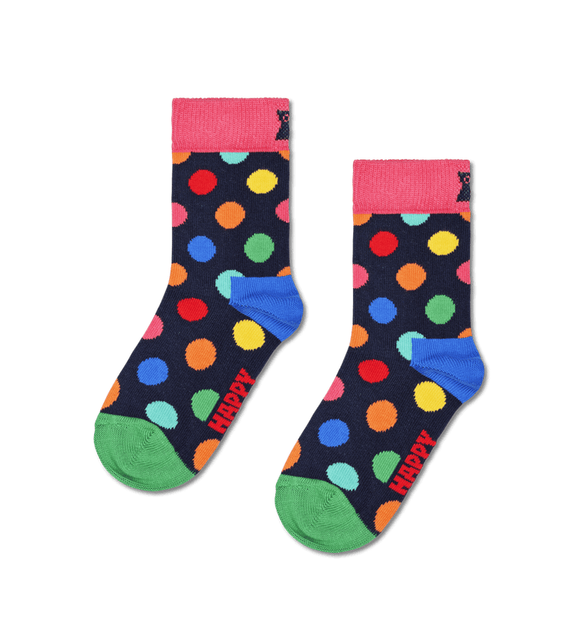 Happy Socks Kids Big Dot Sock view 2