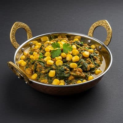 Corn Palak
