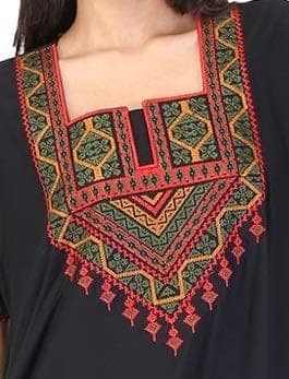 VALENCIA SLEEPWEAR Lizzy Bizzy Cotton Embroidery Nighty Nightwear Maxi Plain for Women view 2