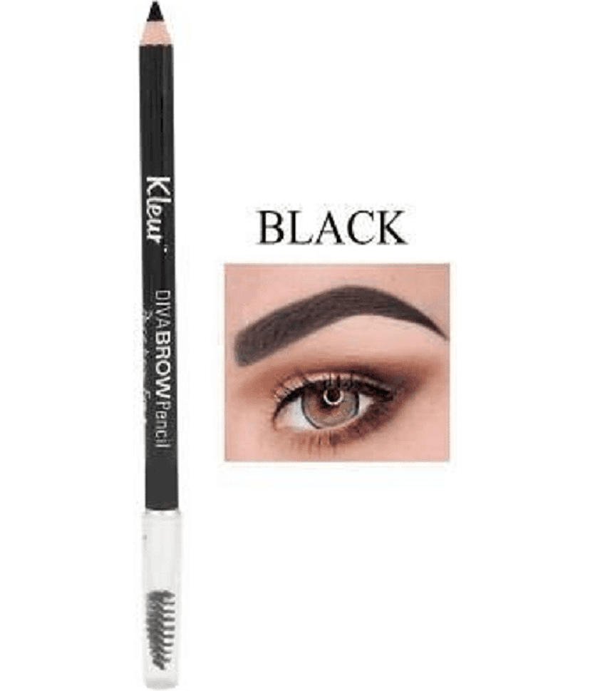 Kleur Black & brown eyebrow Brow Pencil Black 2 g view 2