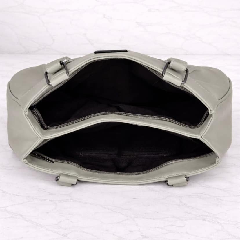 Elegant Women’s Pleated Handbag with Dual Shoulder Straps | Daily Use Stylish Purse view 5