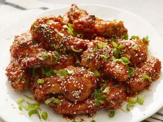 Korean fried chicken wings