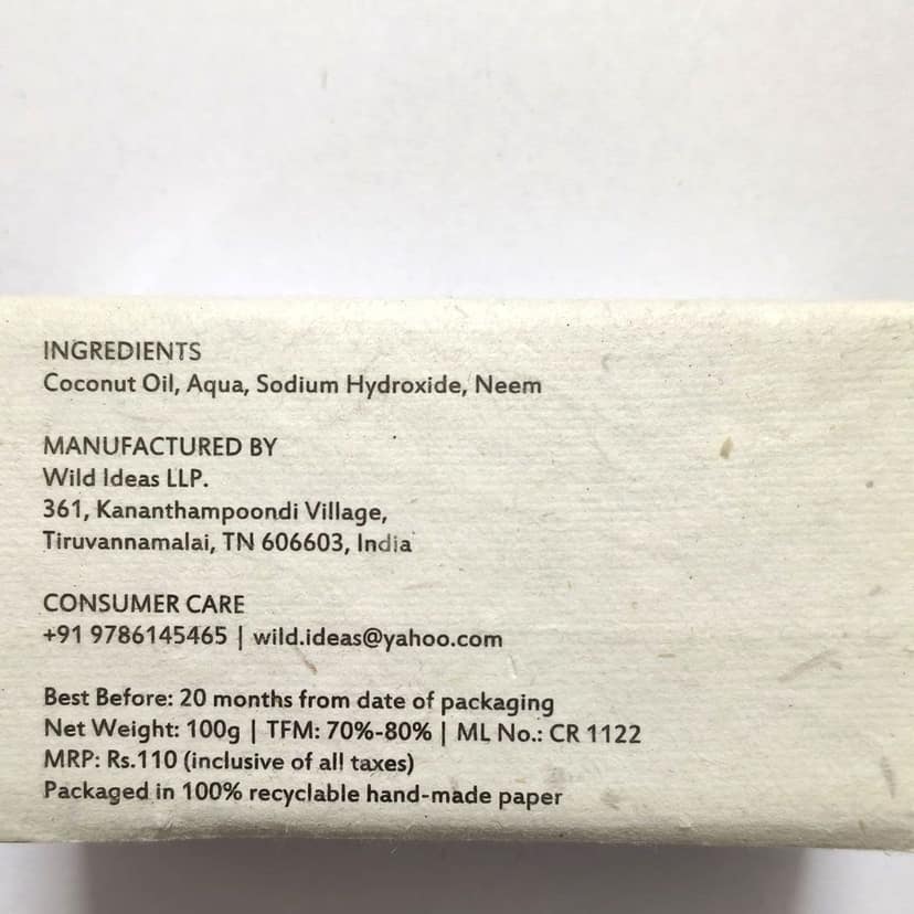 Wild Ideas Neem Body Soap (Set of 4) view 4