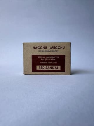 HACCHU - MECCHU Special Handcrafted Bath Essential for Good Complexion - Red Sandal