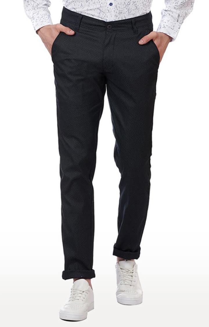 TAHVO Men Black Chinos