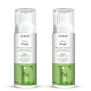 ELHAE oothing Hydration Lotion Pack of 2, Body and Hand Moisturizer for Sensitive Skin, 50ml Each