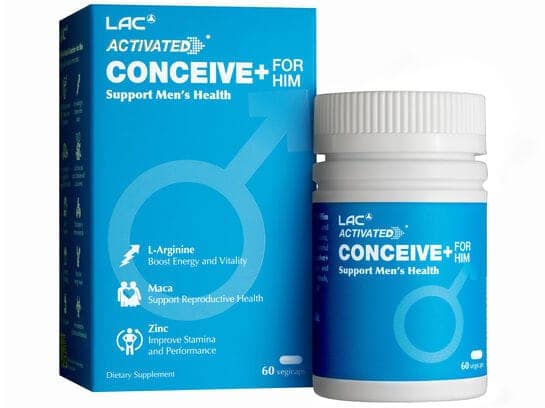 LAC Activated Conceive+ For Him 60caps