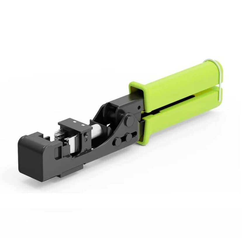 90° RJ45 Keystone Jack Termination Tool for CAT5e CAT6 Network Cable view 2