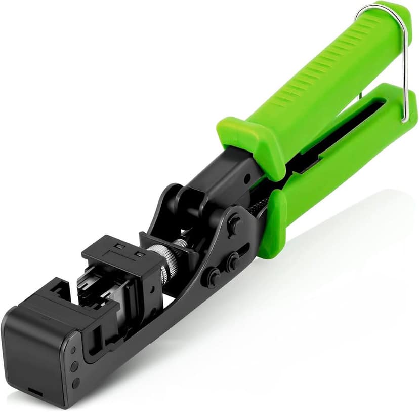 90° RJ45 Keystone Jack Termination Tool for CAT5e CAT6 Network Cable view 3