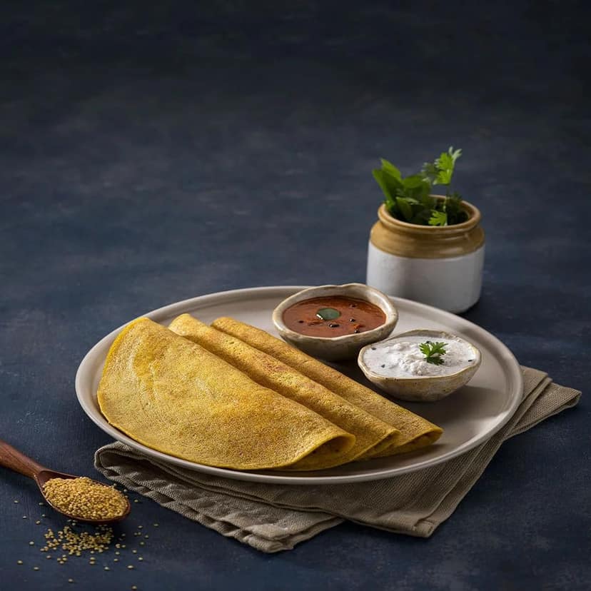 Trumillets | Healthy Millet Diet Breakfast | High Protein Adai Dosa Mix - 250g view 6